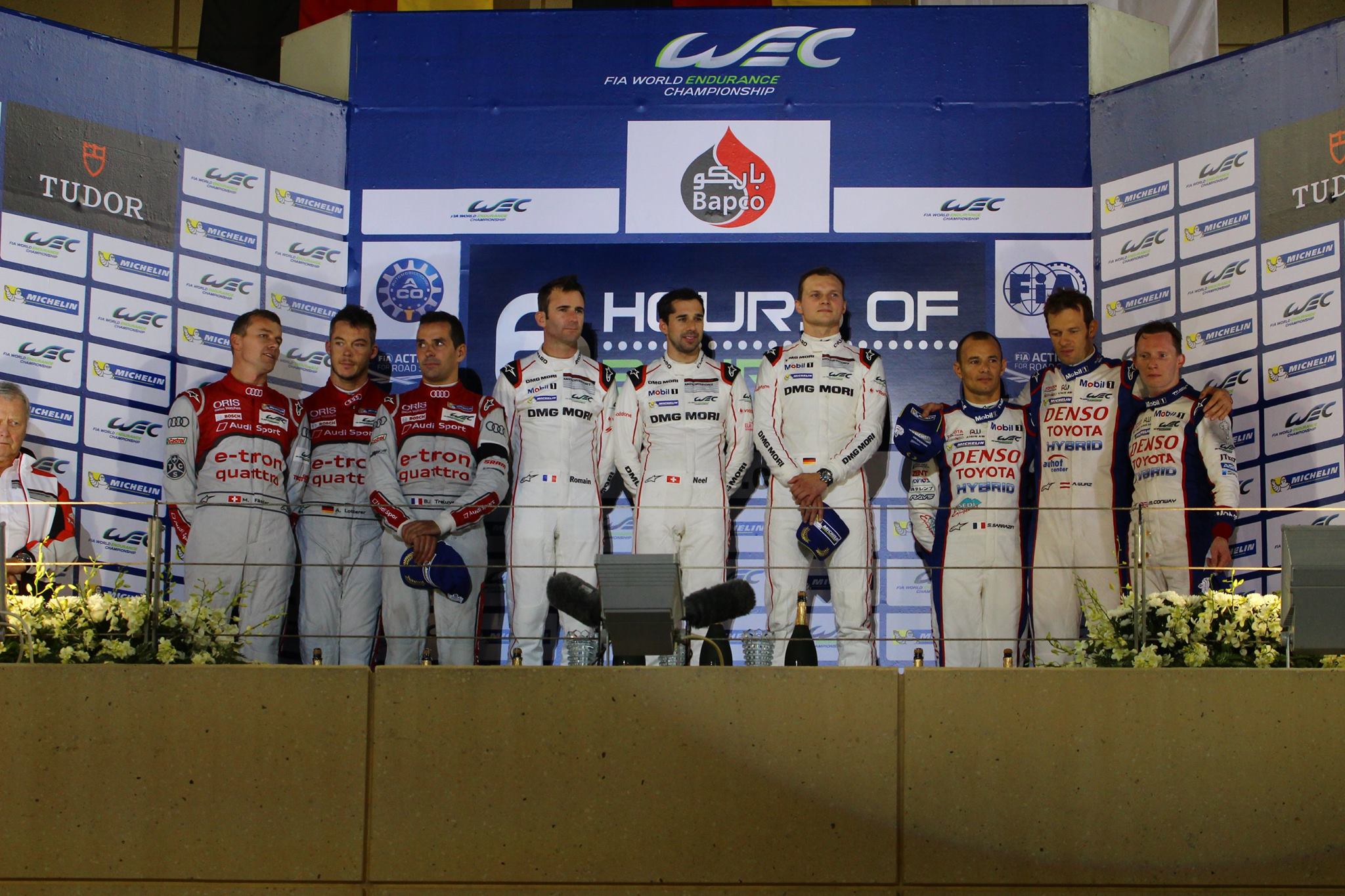 Porsche, G-Drive & Rebellion take LMP titles