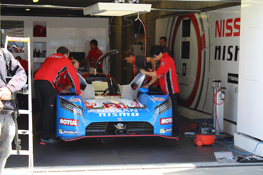 Nissan GTR-LM NISMO at the 2015 24 Hours of Le Mans