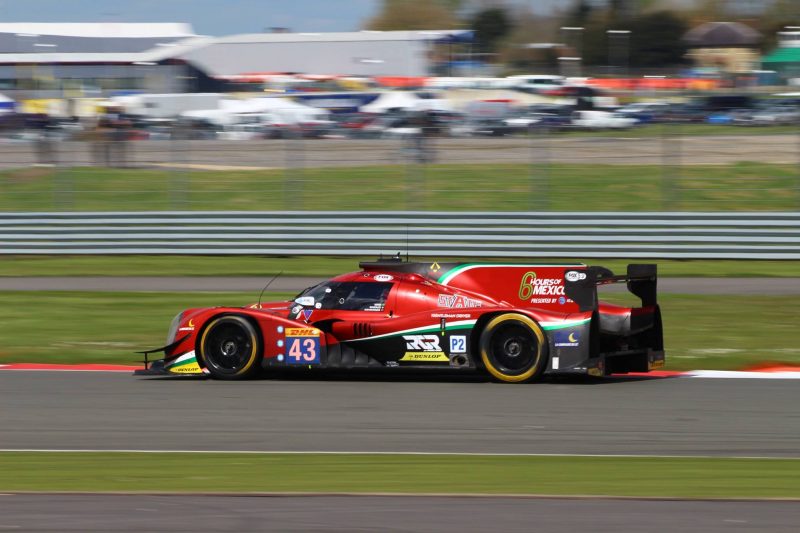 The #43 RGR Sport by Morand Racing Ligier JS P2 took the win at Silverstone