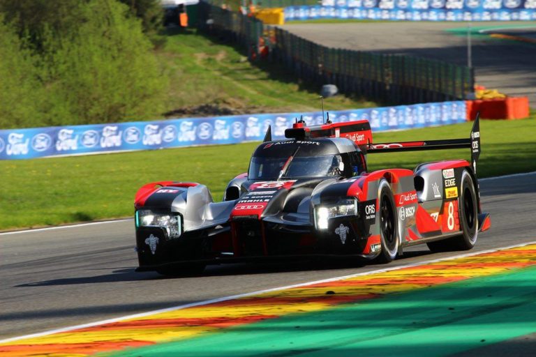 Audi takes pole in Japan