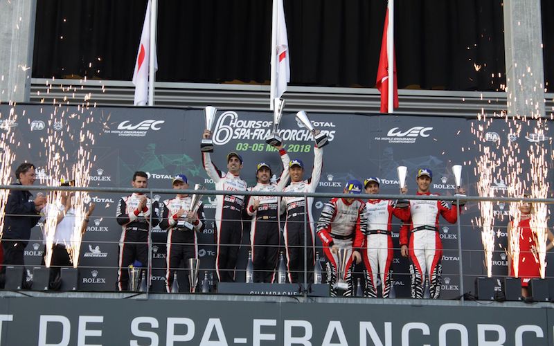 6h Spa – Podium celebrations