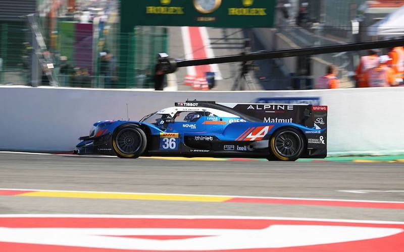 6h Spa – #36 Signatech Alpine Matmut the fastest time in LMP2