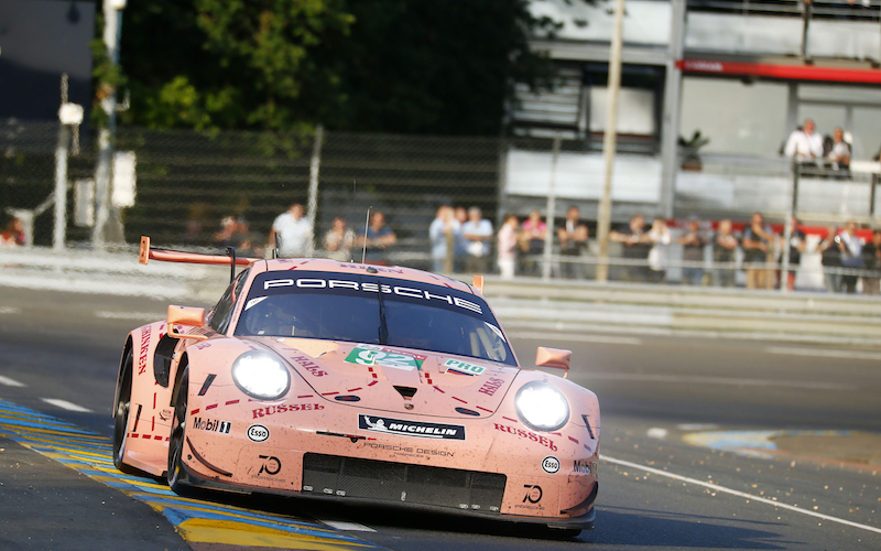 The GTE-Pro winner Porsche #92