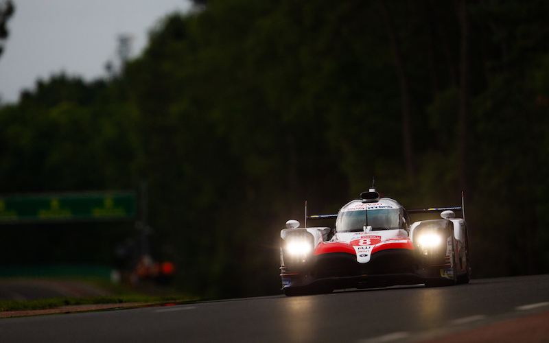 Toyota TS050 Hybrid #8 lets until the end of the race