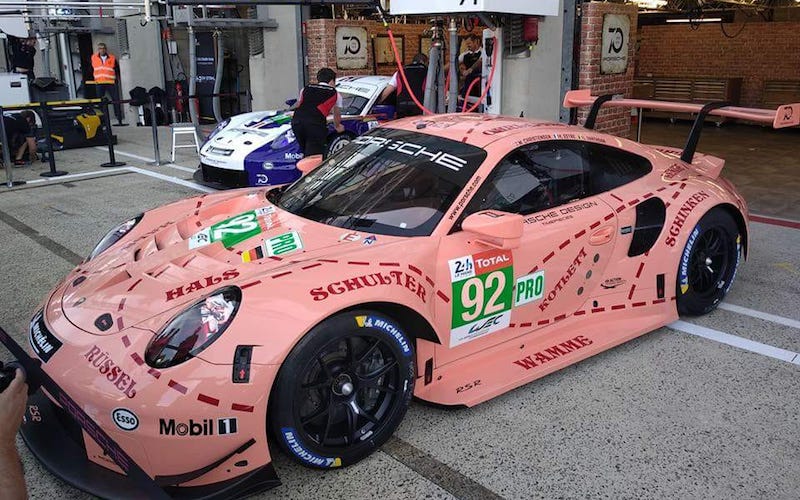 #92 Porsche 911 RSR at the 2018 24 Hours of Le Mans