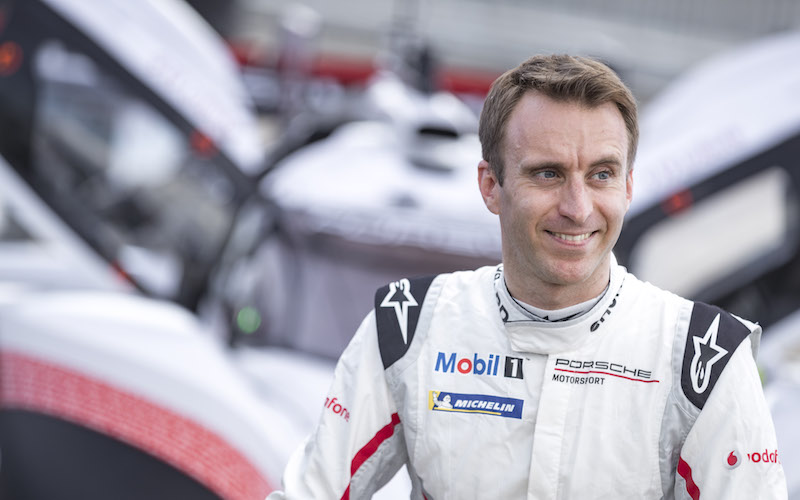 Timo Bernhard driving the Porsche 919 Hybrid Evo at the Nordschleife