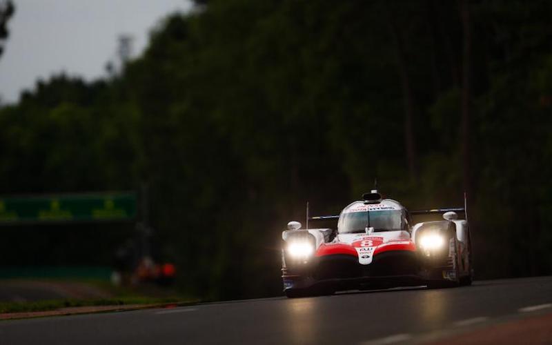 Qualifying: #8 Toyota TS050 Hybrid of Fernando Alonso, Kazuki Nakajima and Sébastien Buemi