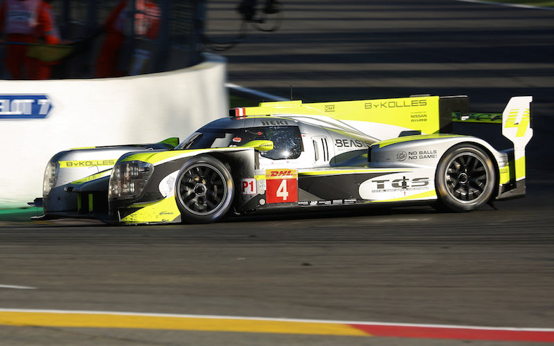 #4 ByKolles Racing ENSO CLM P1/01 at the 6 Hours of Spa-Francorchamps in the 2018 FIA World Endurance Championship