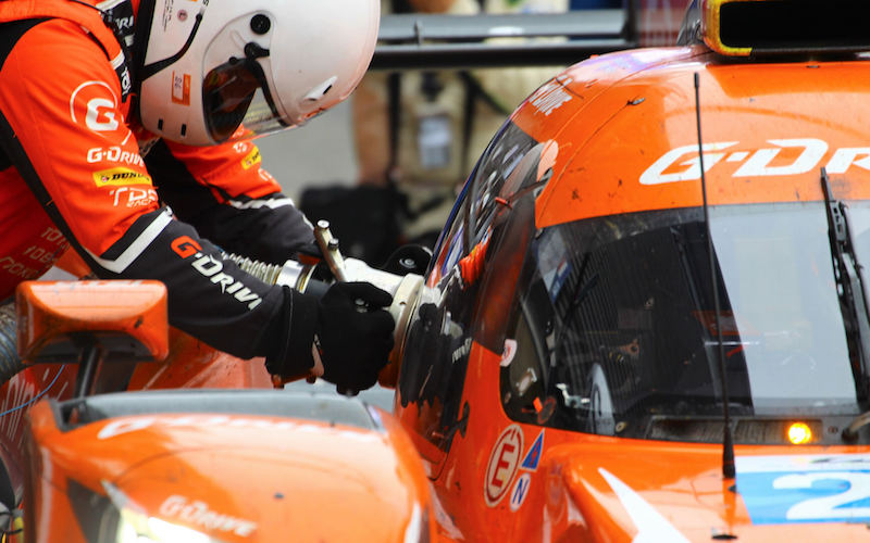 LMP2: #26 G-Drive Racing Oreca 07 refuelling