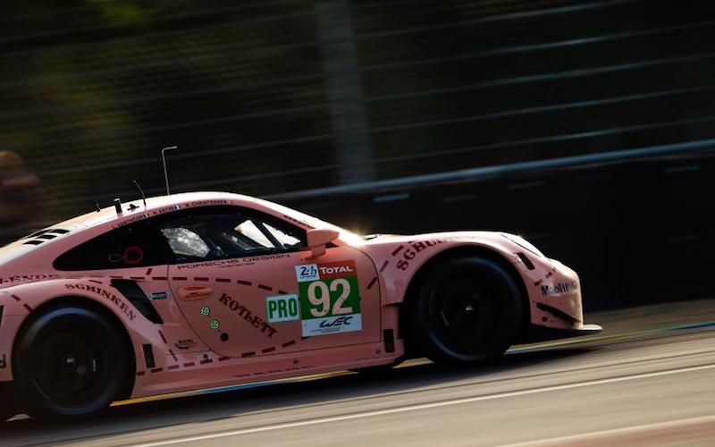 Le Mans: #92 Porsche 911 RSR at the 2018 24 Hours of Le Mans