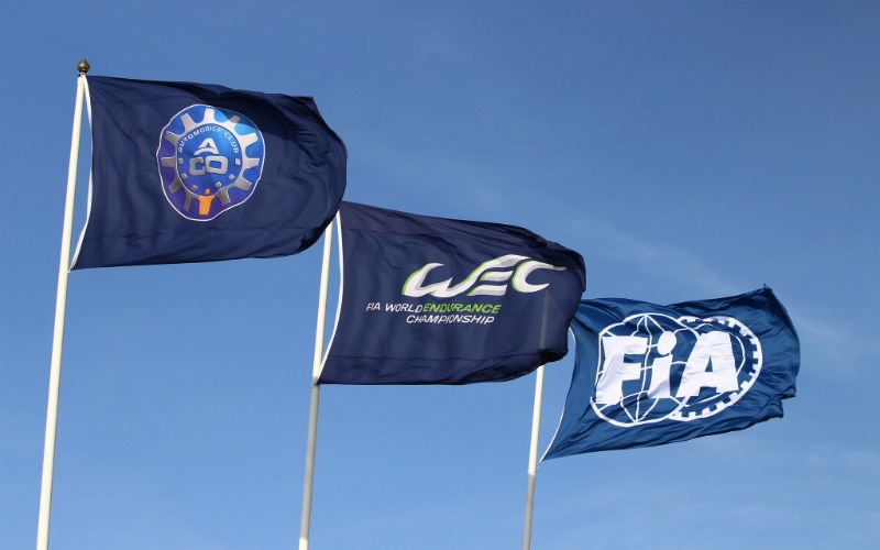 Calendar: WEC, ACO and FIA flags in the wind
