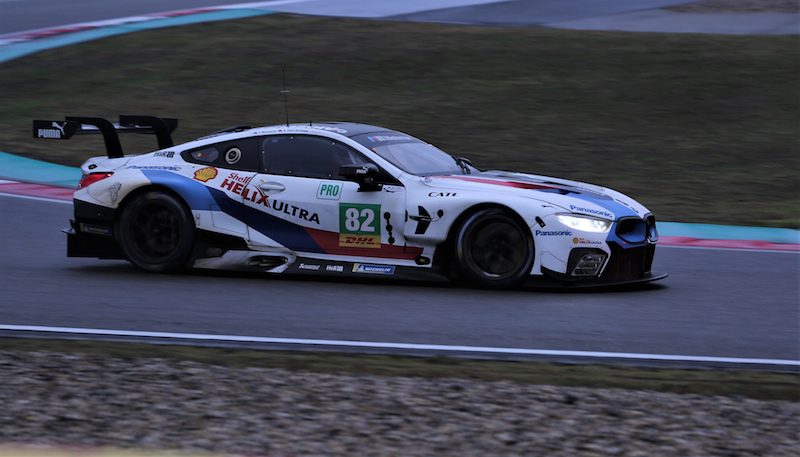 BMW M8 in GTE Pro at the 6 Hours of Shanghai in the 2018 FIA WEC