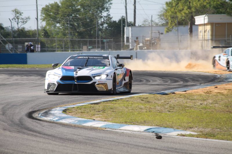 BMW M8 GTE at the 1000 Miles of Sebring
