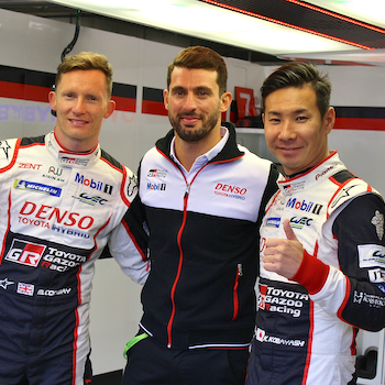 Toyota on pole in Spa