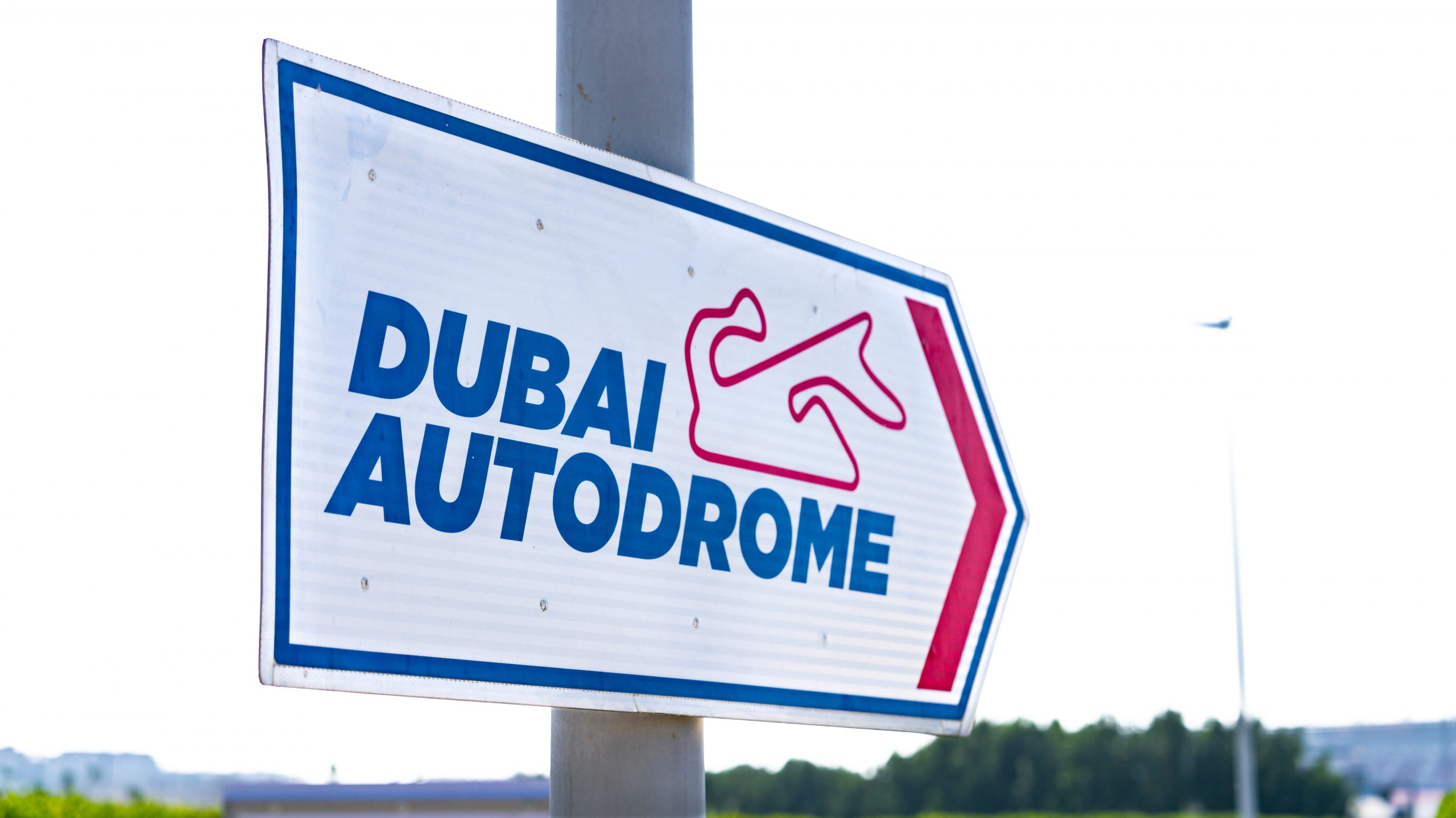 The Dubai Autodrom is around the corner