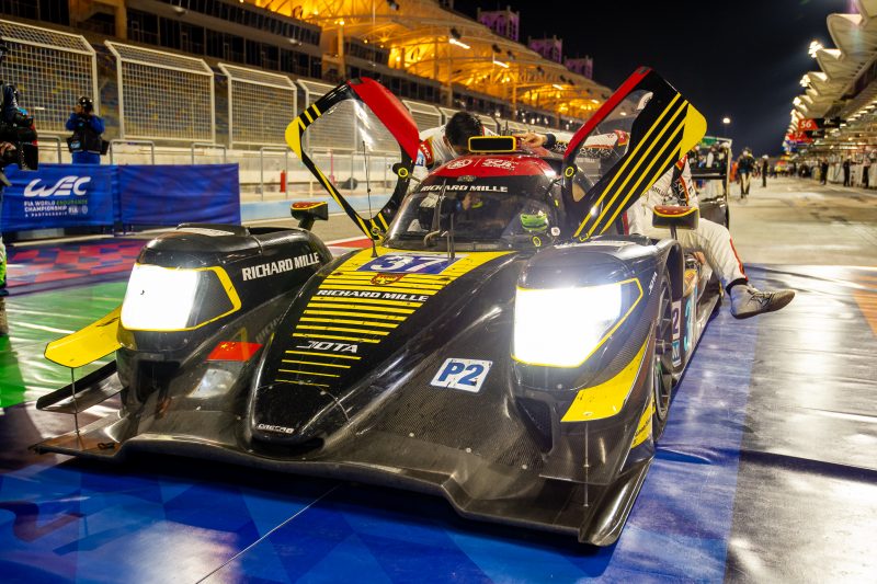 #37 Jackie Chan DC Racing Oreca after winning the WEC season finale in Bahrain
