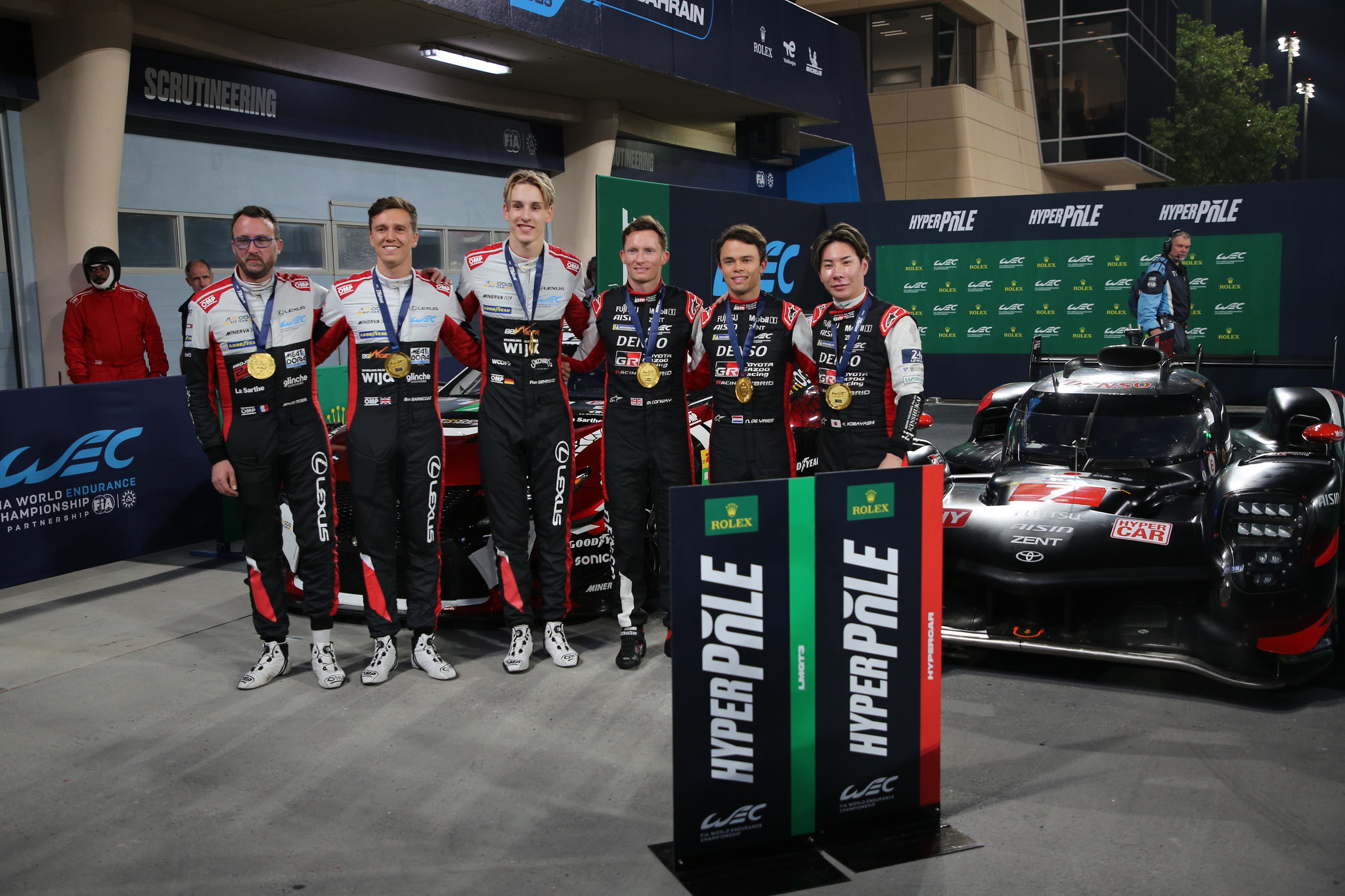 Toyota and Lexus on pole for Bahrain season finale