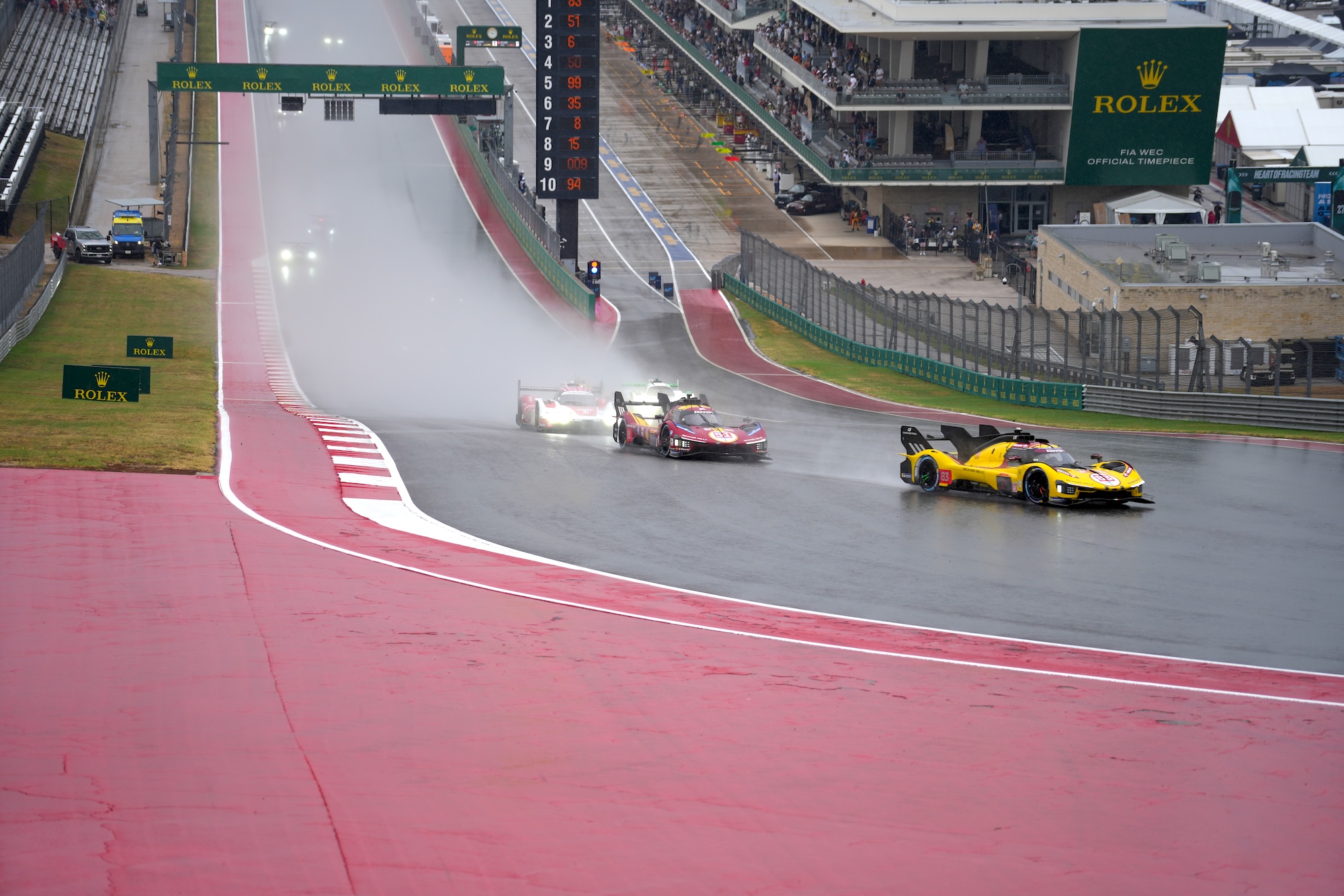 The start of the Lone Star Le Mans