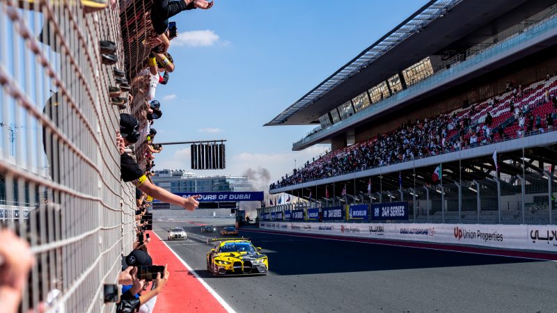 Victory for BMW WRT Team at 24H Dubai 2026.