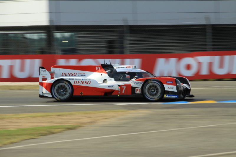 #7 Toyota TS050 during Hyperpole for the 2020 24 Hours of Le Mans