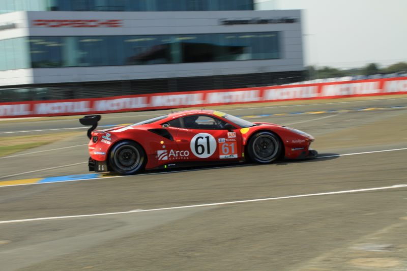 #61 Luzich Racing Ferrari in Hyperpole at the 2020 24 Hours of Le Mans