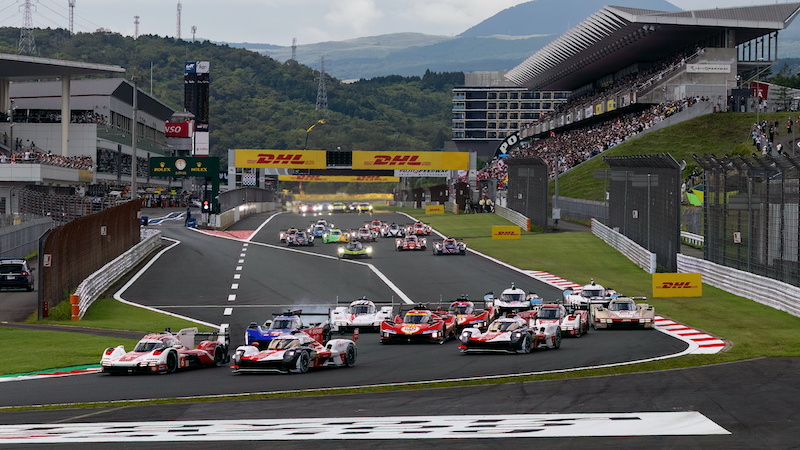 Toyota overcome Porsche to take Fuji win