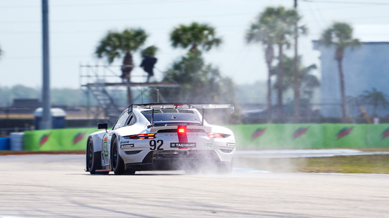 #92 Porsche at the 2022 1000 Miles of Sebring