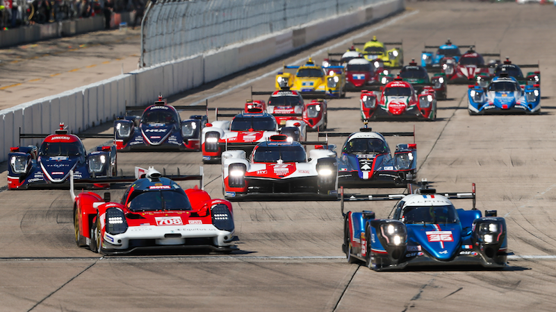 Alpine edge Toyota in rain-marred WEC Sebring opener