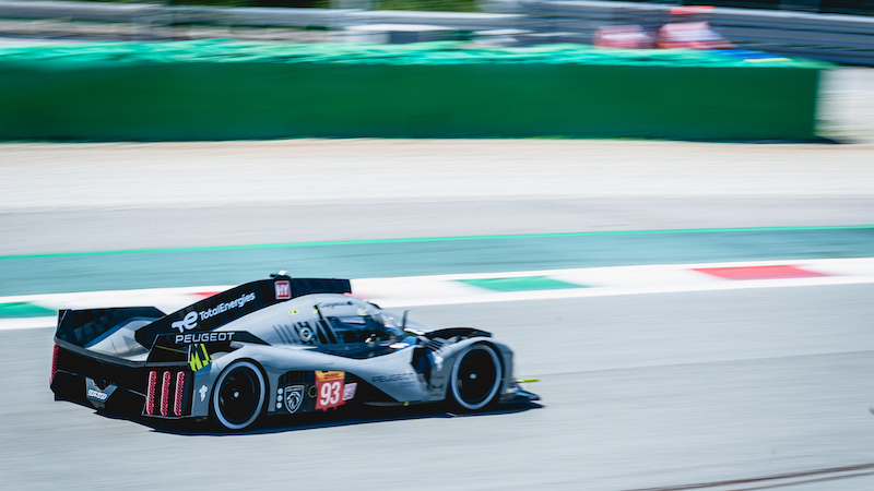 Peugeot on the pace at Monza free practice